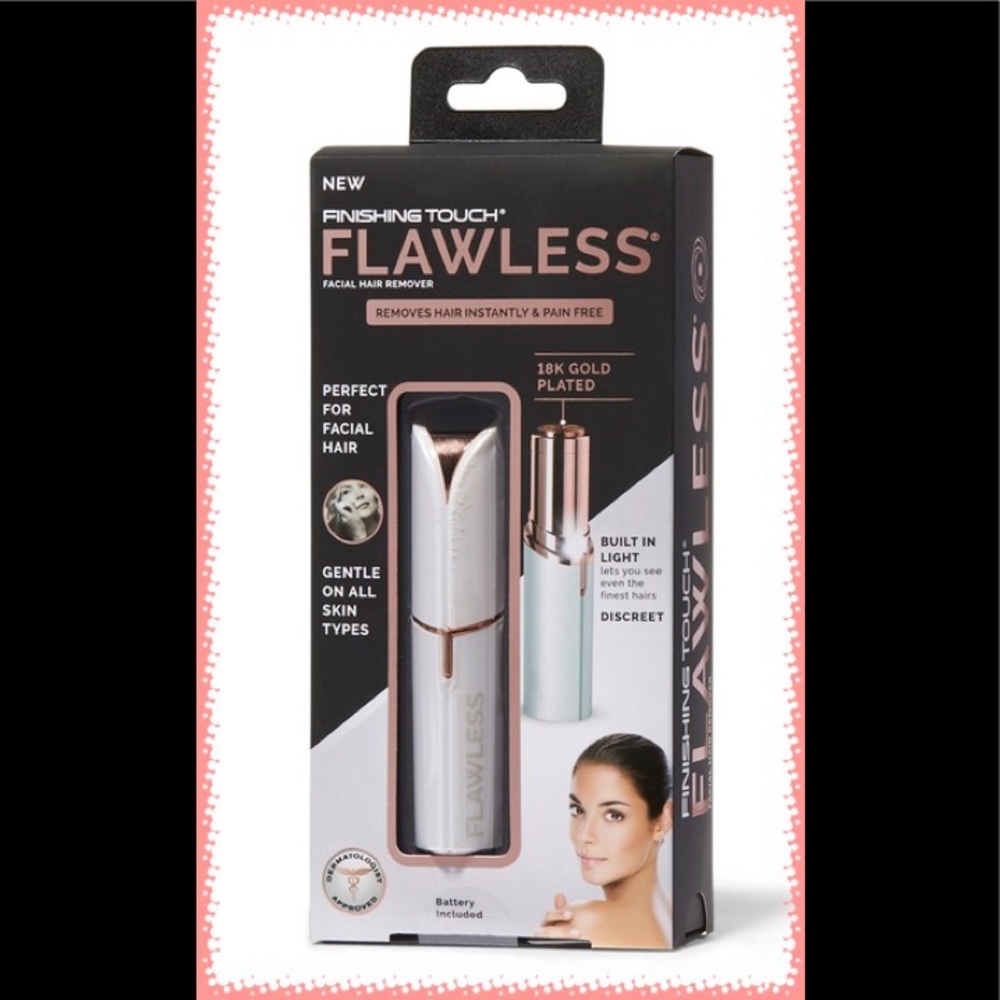 BNIB*Finishing Touch Flawless Painless Hair Remove